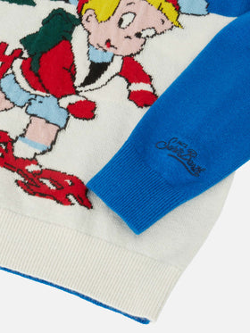 Crewneck  Douglas with Richie Rich jacquard | RICHIE RICH SPECIAL EDITION