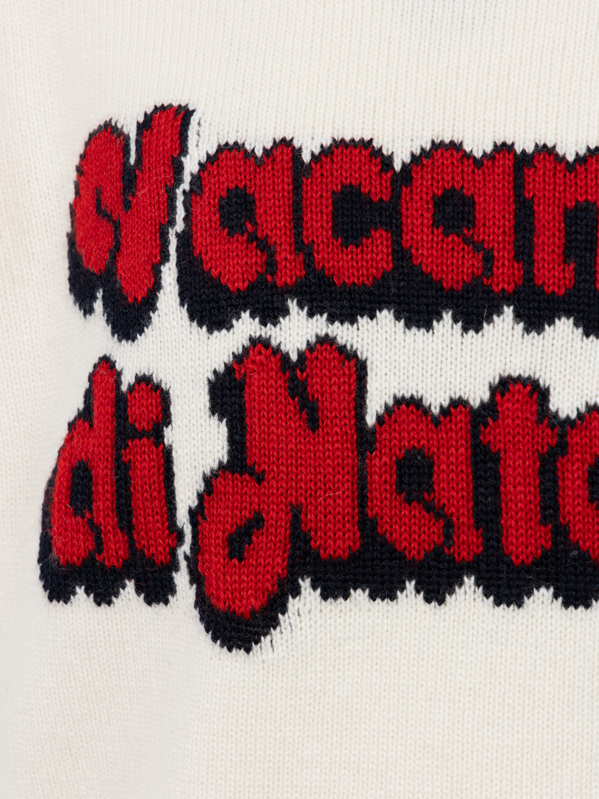 Maglione girocollo da bambino Douglas con jacquard logo del film Vacanze di Natale | VACANZE DI NATALE EDIZIONE SPECIALE |