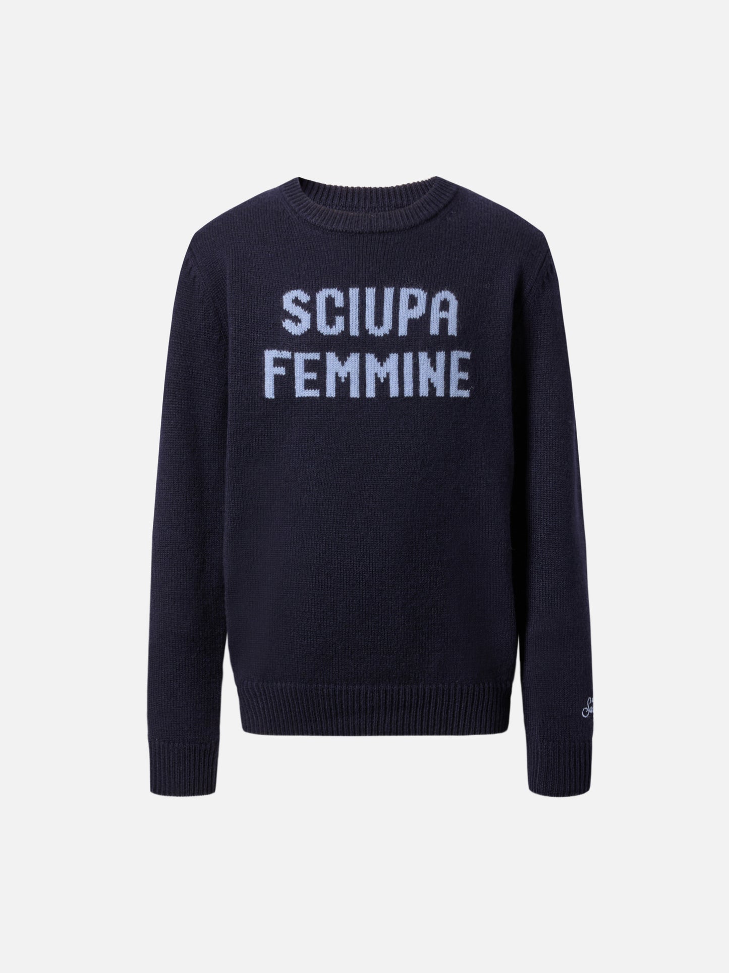 Maglione Douglas  in misto cashmere con jacquard Sciupa Femmine