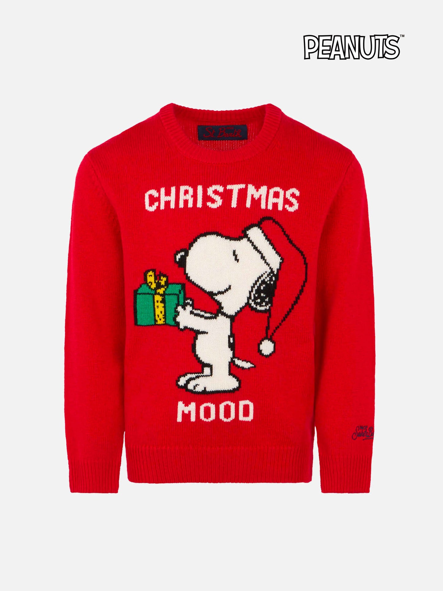 Jungenpullover mit Snoopy Christmas Mood-Print | Peanuts™ Sonderausgabe