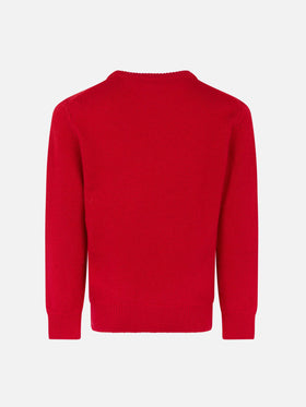 Jungenpullover mit Snoopy Christmas Mood-Print | Peanuts™ Sonderausgabe