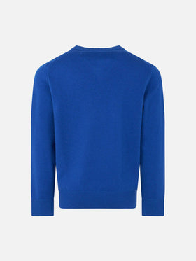 Maglione da bambino blu stampa Snoopy Superhero | SNOOPY - EDIZIONE SPECIALE PEANUTS™