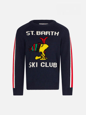 Boy crewneck sweater with Woodstock print | WOODSTOCK - PEANUTS™ SPECIAL EDITION