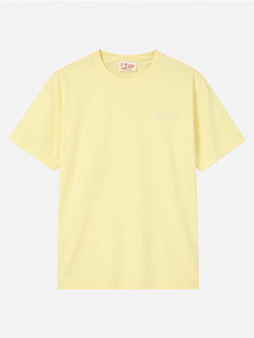 T-shirt Dover giallo chiaro con ricamo logo