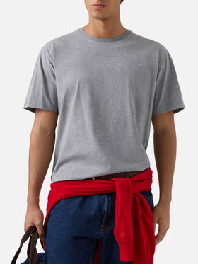 Chaque t-shirt en coton gris 