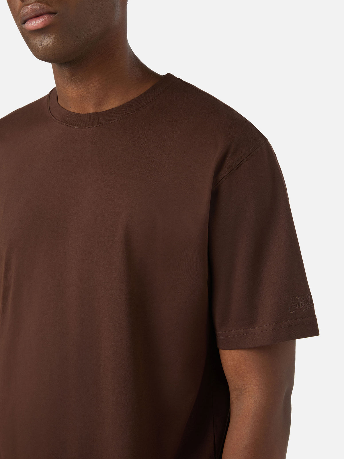 Brown Every cotton t-shirt