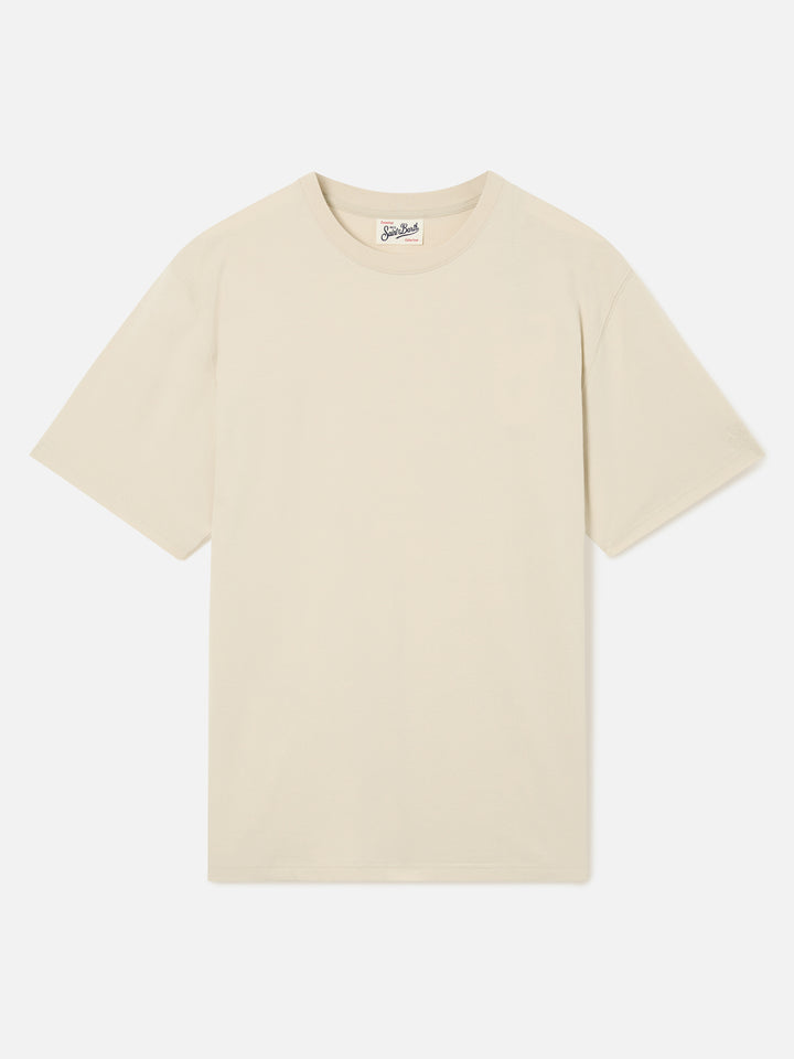 T-shirt beige in cotone Every