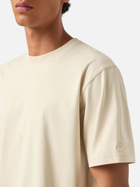 T-shirt Every en coton beige 