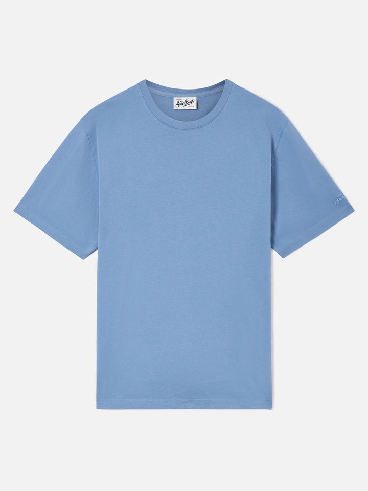 Chaque t-shirt en coton blue 