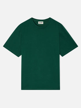 Cada camiseta en algodón verde 