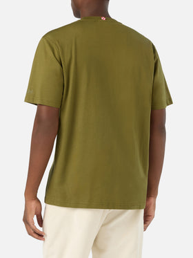 Camiseta Every de algodón verde militar 