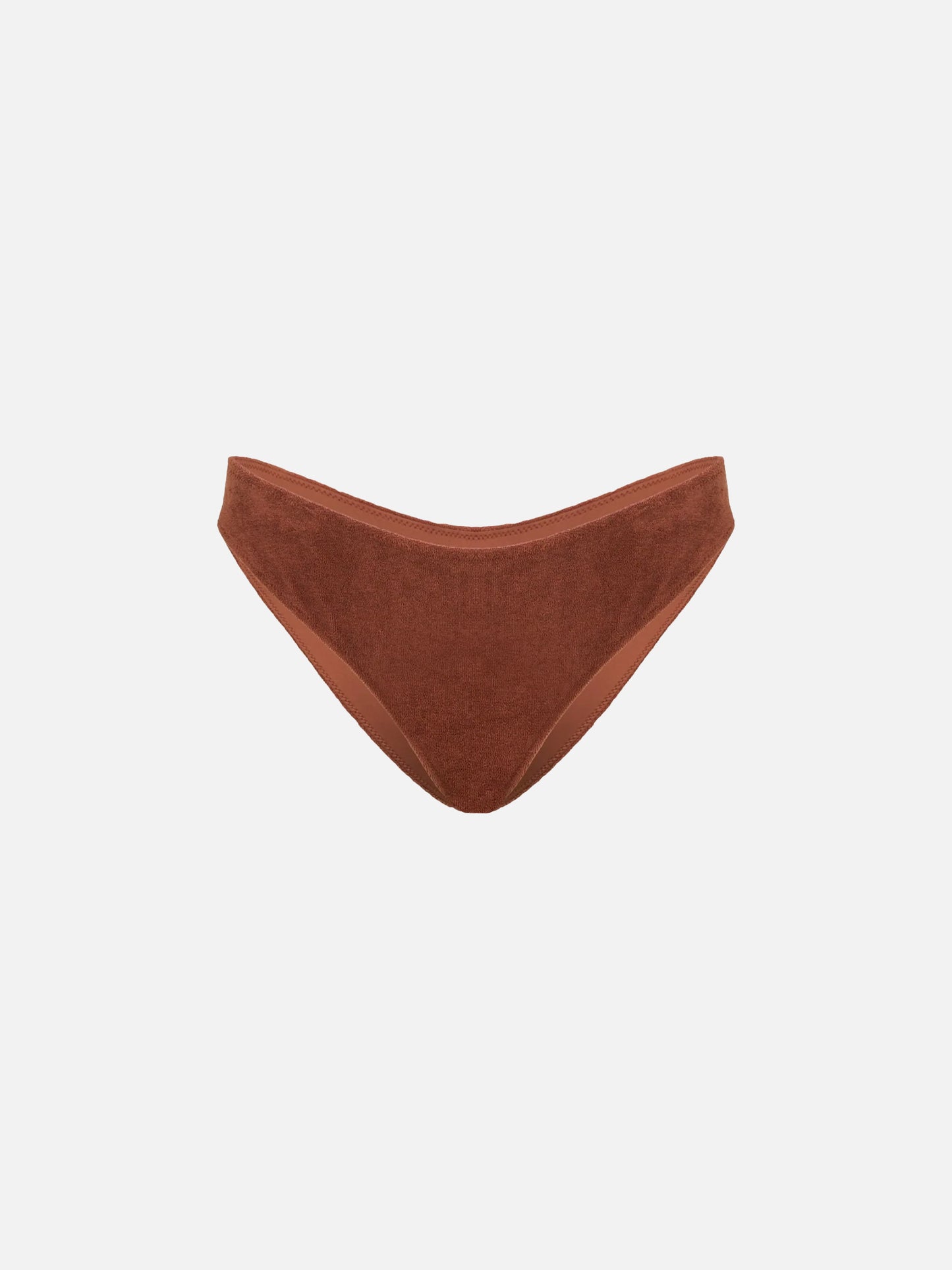 Woman terry swim briefs