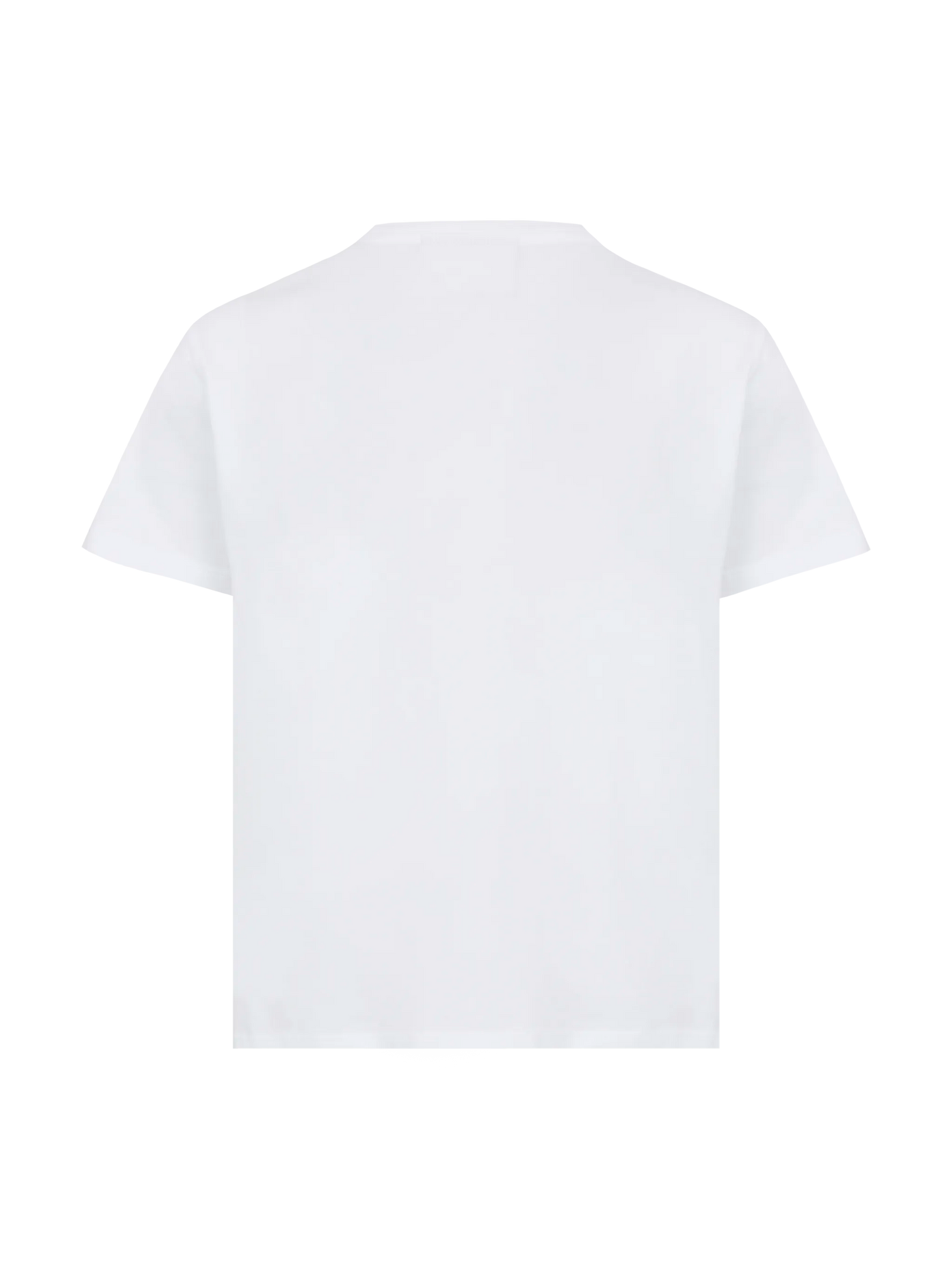 Elly T-Shirt aus Baumwolljersey mit Rundhalsausschnitt und Saint Barth-Aufnäher