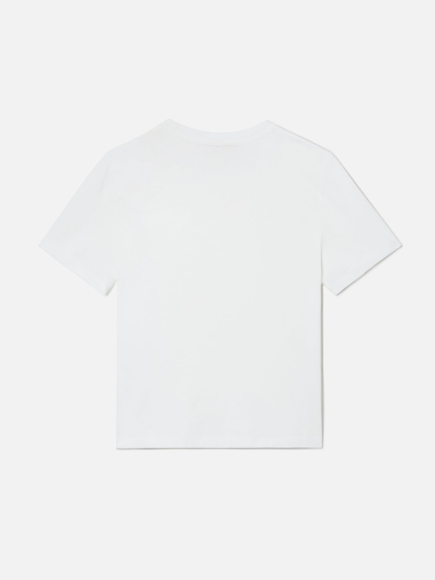 Elly T-Shirt aus weißer Baumwolle mit Selfie Queen-Stickerei 