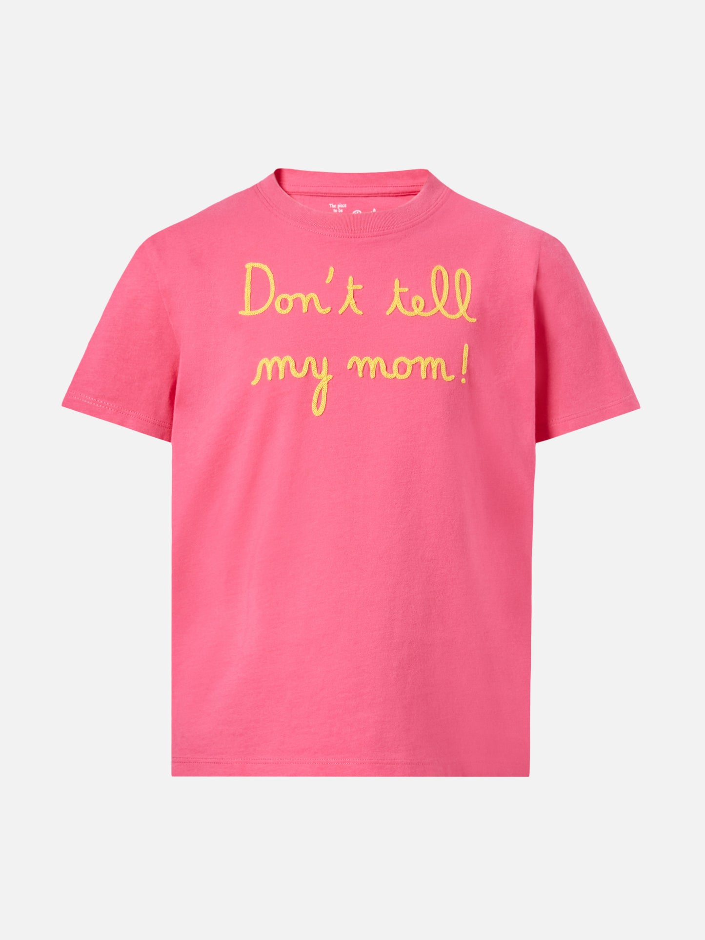 Elly fuchsia t-shirt with embroidery