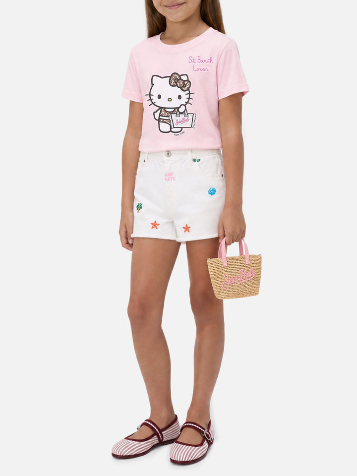 T-shirt Elly con stampa Hello Kitty e ricamo | Special Edition