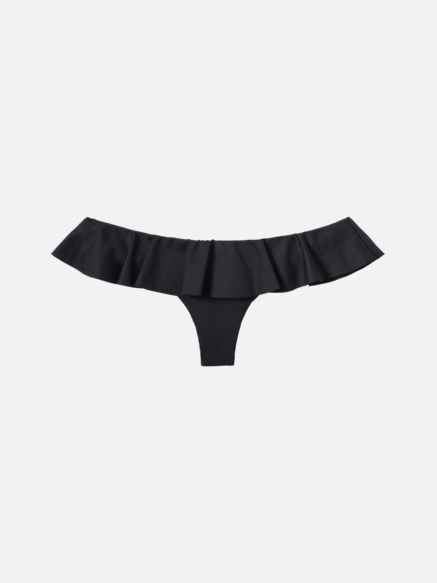 Woman cheeky swim briefs