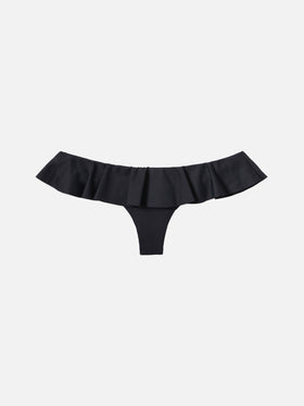 Woman cheeky swim briefs
