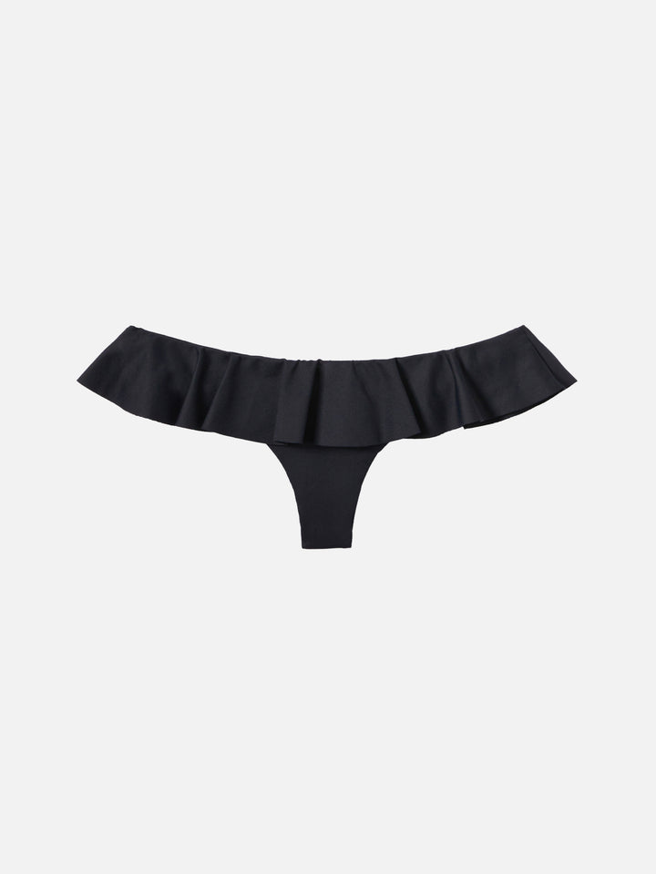 Woman cheeky swim briefs