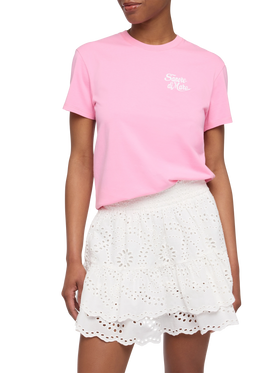 Emilie cotton t-shirt with Sapore di Mare print | SAPORE DI MARE SPECIAL EDITION