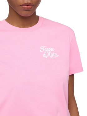 Emilie cotton t-shirt with Sapore di Mare print | SAPORE DI MARE SPECIAL EDITION