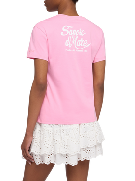 Emilie cotton t-shirt with Sapore di Mare print | SAPORE DI MARE SPECIAL EDITION