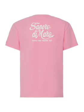 Emilie cotton t-shirt with Sapore di Mare print | SAPORE DI MARE SPECIAL EDITION