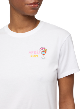 T-shirt Emilie in cotone con ricamo 50 nervosa 50 deliziosa