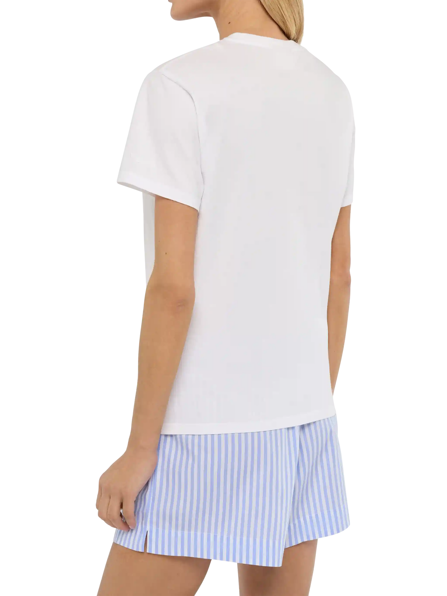 T-shirt Emilie in cotone con ricamo Sono molto tonica
