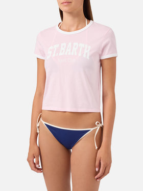 Camiseta Pink Emilie String con estampado Sport Club 