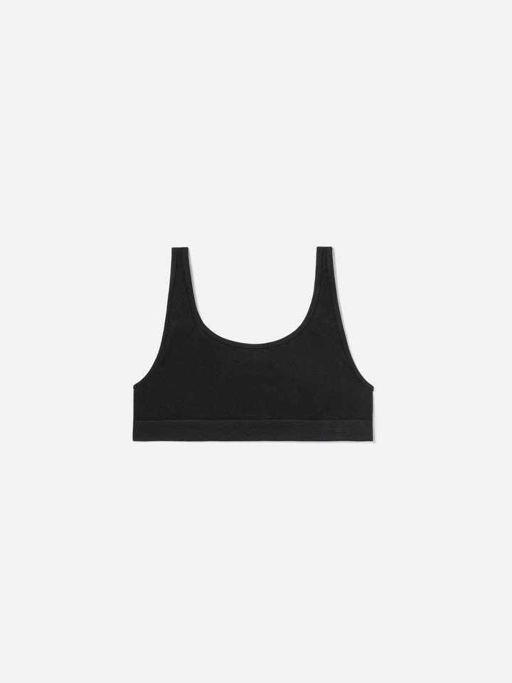 Black Fify heat-sealed sports top