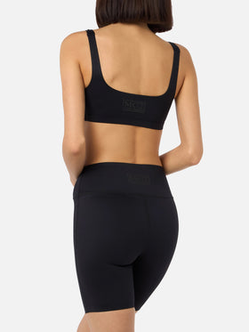 Heißversiegelte Damen-Fitnessshorts Fawn