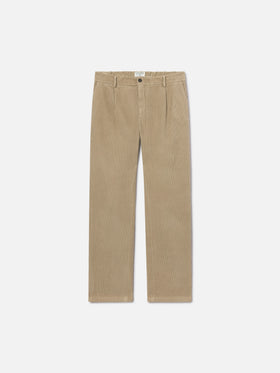 Pantalon en velours côtelé Beige Fuji 