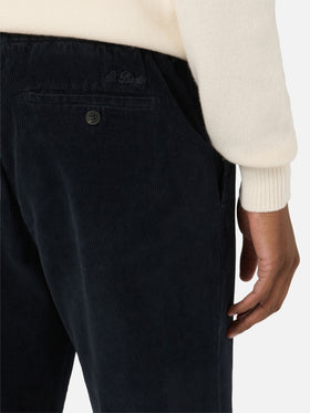 Pantalones de pana Navy blue Fuji 