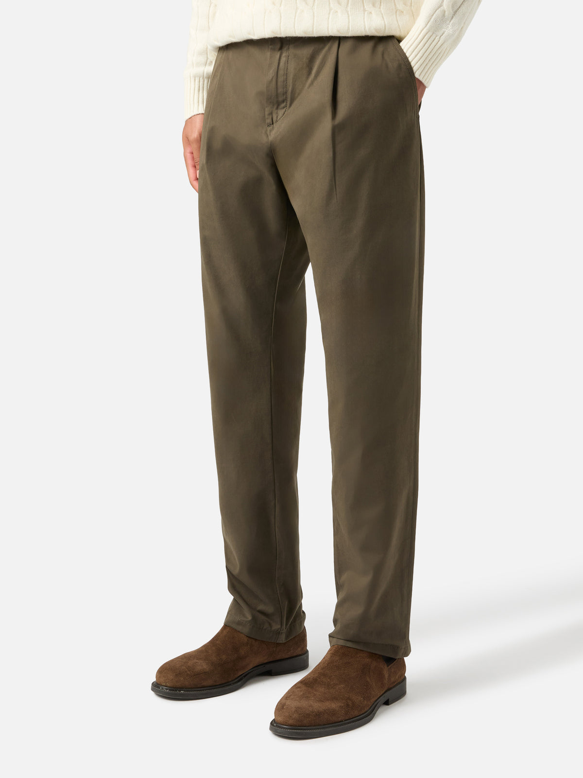 Pantalones encerados verde militar Fuji 