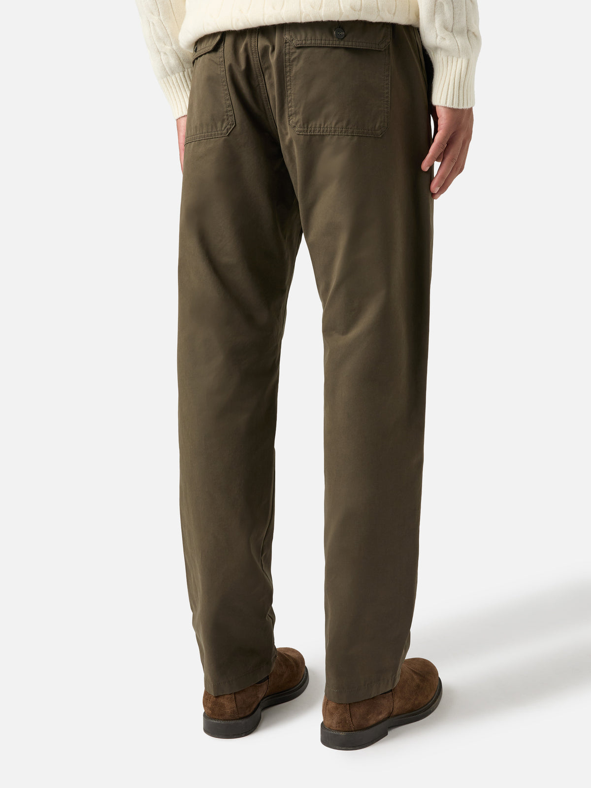 Pantalones encerados verde militar Fuji 