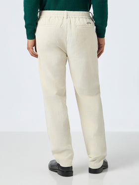 Man off-white corduroy pants Fuji - MC2 Saint Barth