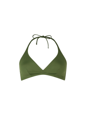 Triangel-Bralette-Top Gaia für Damen im Military-Stil