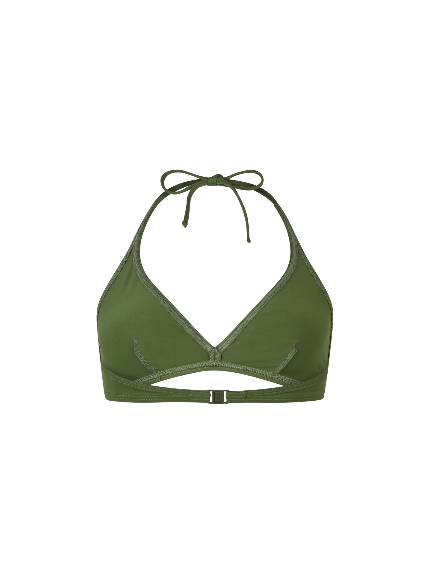 Triangel-Bralette-Top Gaia für Damen im Military-Stil