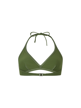 Triangel-Bralette-Top Gaia für Damen im Military-Stil