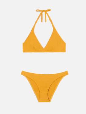 Bikini Gala en ocre liso 