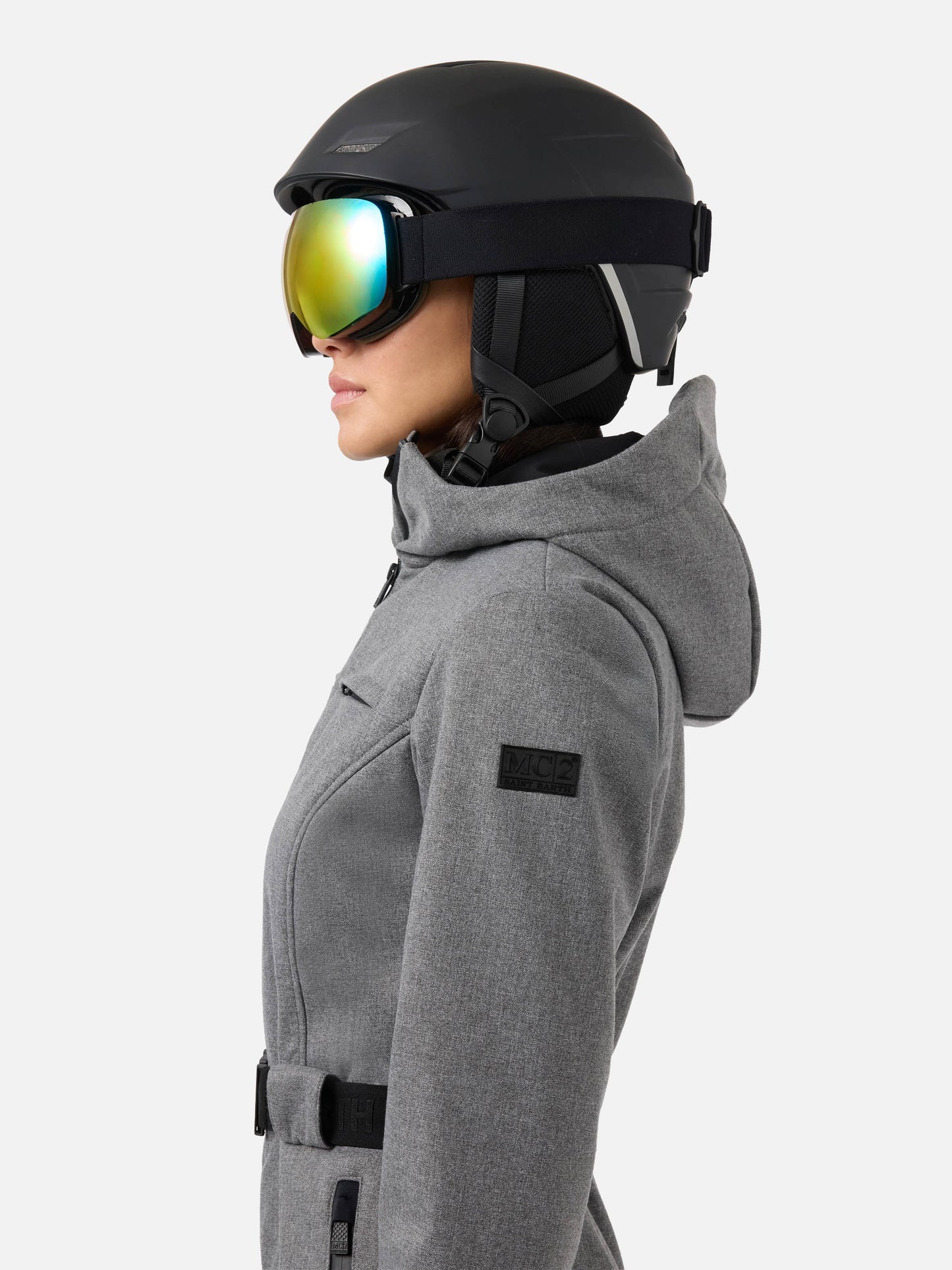 Ski suit Garmisch in grey with RECCO® technology