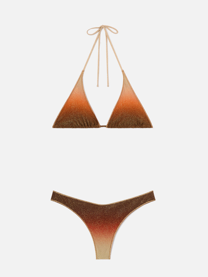 Bikini Guiana Naomi Overlock degradé lurex 