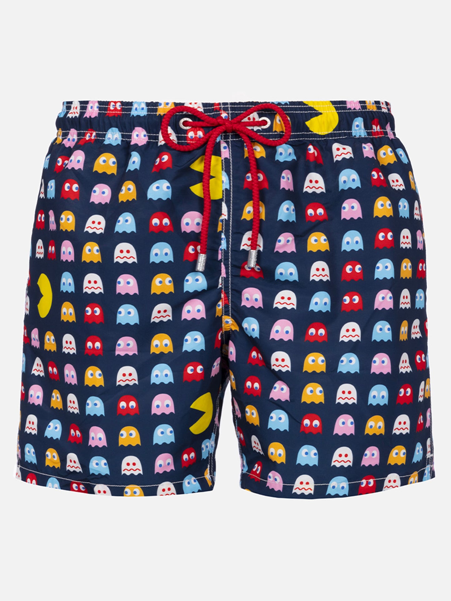 Mittellange Gustavia Badeshorts mit Pac-Man-Aufdruck |PAC-MAN SPECIAL EDITION