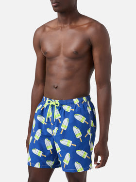 Gustavia swim shorts with Lemonissimo print | Special Edition