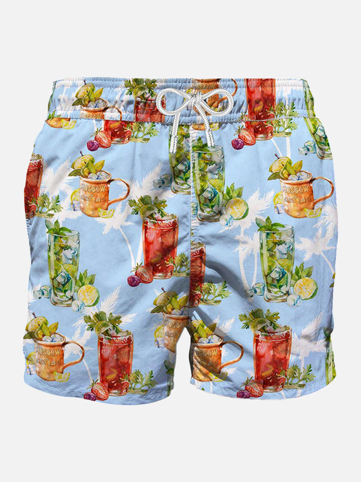 Pantaloncini da bagno di media lunghezza Drink mix