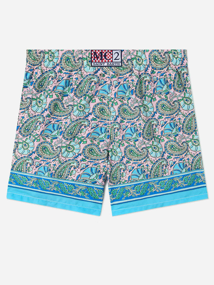 Gustavia swim shorts with paisley print | Special Edition