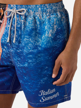 Gustavia swim shorts with italian summer print | Special Edition
