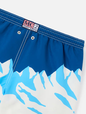 Haiti swim shorts  with mountain print and Snoopy | Special Edition