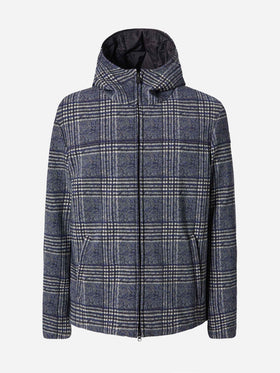 Piumino Hamilton con stampa Principe di Galles